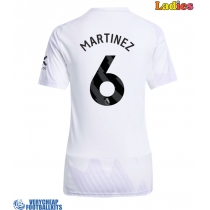 Manchester United Lisandro Martinez #6 Replica Away Shirt Ladies 2025-26 Short Sleeve